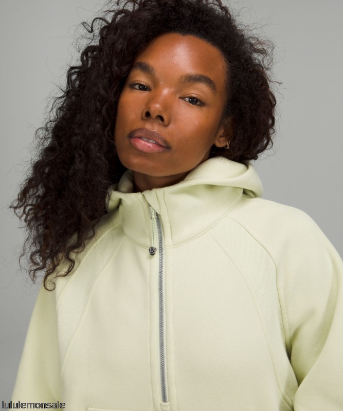 Lululemon Damen DELULU183 | Scuba-Oversized-Hoodie Mit Halbem Reißverschluss Dewy